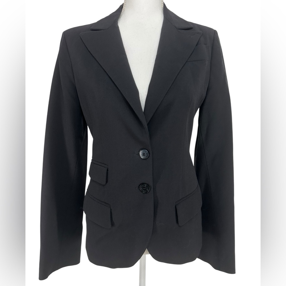 PATRIZIA PEPE FIRENZE / Midnight Blue Classic Blazer / Size 44 / Office Preppy